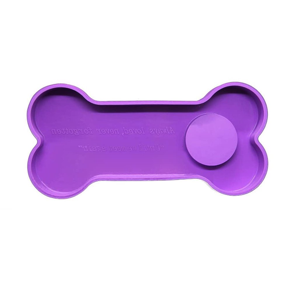 Memorial Pet Bone Tombstone Epoxy Resin Mold Dog Keepsake Gravestone Silicone Mould DIY Crafts Decorations Ornaments Casting Tools epoxy Resin Mold Jewelry Making Tools Mold DIY Crystal epoxy Storage