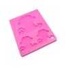 Shiny Glossy Monkey Family Mother and Baby Keychain Silicone Molds view 4