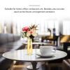 Cabilock Elegant Glass Flower Arrangement Vase Modern Flower Container for Home Centerpiece Decor view 2