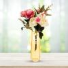 Cabilock Elegant Glass Flower Arrangement Vase Modern Flower Container for Home Centerpiece Decor view 3