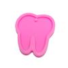 Shiny Glossy Tooth Dentists Shape Keychain Silicone Molds view 4