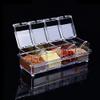 1set New Kitchen Organizer Storage Boxes Spices Seasoning Jar Transparent Sugar Salt Bottle Kitchen Accessories Spice Bottle view 1