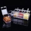 1set New Kitchen Organizer Storage Boxes Spices Seasoning Jar Transparent Sugar Salt Bottle Kitchen Accessories Spice Bottle view 2