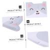 VOSAREA 1pc Soft Wall Stickers Children Wall Cushion Cartoon Cushion Pad Padding Religious Spacer Charms Kids Safety Panel Mats Thicken Pu Leather Baby Liner view 2