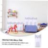 VOSAREA 1pc Soft Wall Stickers Children Wall Cushion Cartoon Cushion Pad Padding Religious Spacer Charms Kids Safety Panel Mats Thicken Pu Leather Baby Liner view 3