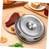 DOITOOL 2pcs Stainless Steel Food Covers Hoods for Bbq Teppanyaki and Camping for Keeping Dishes Warm and Fresh view 4