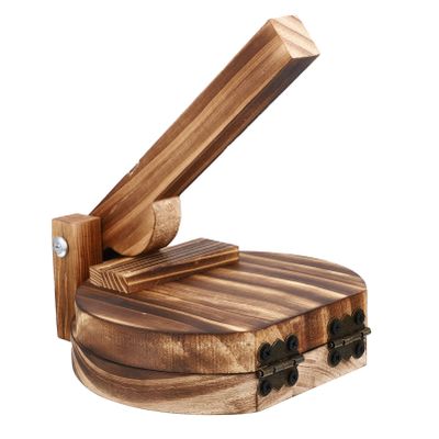 Dumpling Maker Press Wooden Tortilla Presser Dumpling Dough Presser Cutter Maker for Cooking
