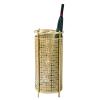 Umbrella Racks Golden Modern Umbrella Stand Holder, with 4 Hooks for Home Hotel Cafe Entrance Decoration Umbrella Basket, Can Hold 12-16 Umbrellas view 1