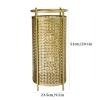 Umbrella Racks Golden Umbrella Stand Holder, Modern Metal Umbrella Basket with 4 Hooks in The Hotel Cafe, Saving Space, Can Hold 12-16 Umbrellas view 2