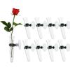 Floral Tubes: Water Storage Pipe for Fresh Flowers - 8Pcs Floral Water Tubes with Suction Cup Clear TPU Flower Stem Holders for Arrangements view 1