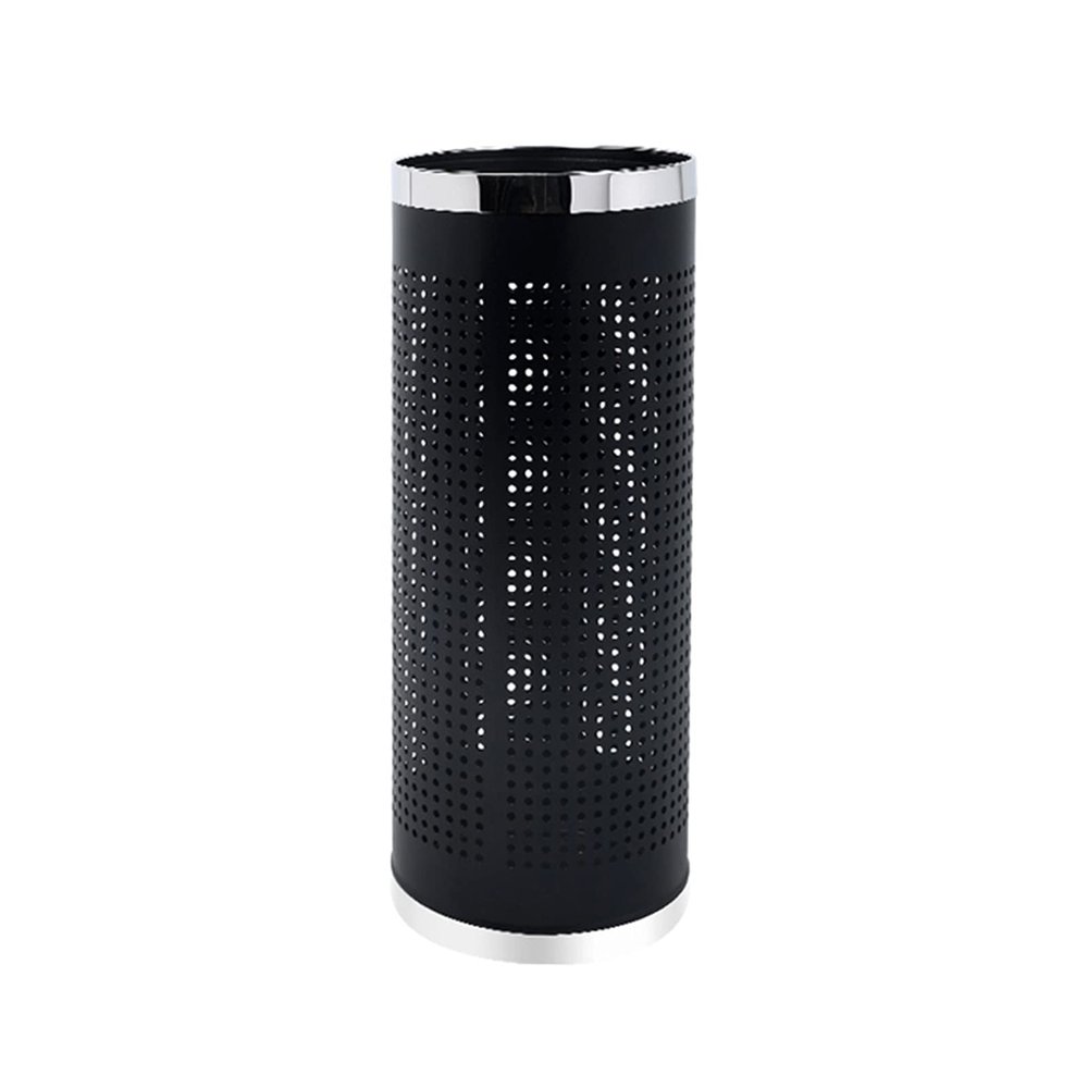 Umbrella Rack Hua Large Capacity Umbrella Stand, Stainless Steel Metal Umbrella Bucket, Store 8-10 Umbrellas, Suitable for Home Hotel Office, 22x22x55cm