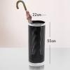 Umbrella Rack Hua Large Capacity Umbrella Stand, Stainless Steel Metal Umbrella Bucket, Store 8-10 Umbrellas, Suitable for Home Hotel Office, 22x22x55cm view 2