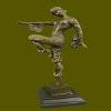CHIPARUS Dancer W/Striking Pose Bronze Sculpture Art Deco Nouveau Lost Wax Sale view 1