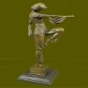 CHIPARUS Dancer W/Striking Pose Bronze Sculpture Art Deco Nouveau Lost Wax Sale view 3