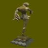 CHIPARUS Dancer W/Striking Pose Bronze Sculpture Art Deco Nouveau Lost Wax Sale view 4
