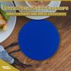 10 Round Foam Bud Coasters Pack, 4 inch - Customizable Text, Logo - PU Foam, Party Favor - Royal Blue view 4