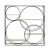 Deco 79 Metal 4 Shelves Wall Shelf, 32" x 7" x 32", Gray view 1