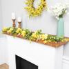 5' Yellow Daisy and Berry Floral Spring Garland view 2