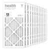 AIRx Filters 10x20x1 Air Filter MERV 13 Pleated HVAC AC Furnace Air Filter, Health 12-Pack, Made in the USA view 1