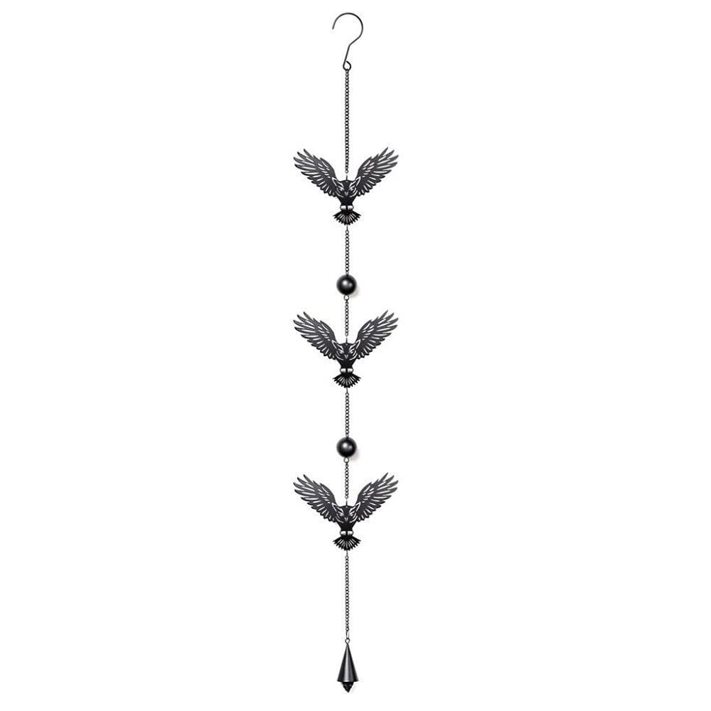 Pacific Giftware Night Owl Hanging Decoration Wind Chime