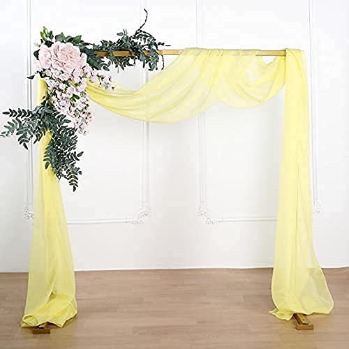18Ft Wedding Arch Draping Fabric Backdrop Drapery for Parties Ceiling Wedding Arch Reception Drapery Fabric Dcor