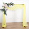 18Ft Wedding Arch Draping Fabric Backdrop Drapery for Parties Ceiling Wedding Arch Reception Drapery Fabric Dcor view 1