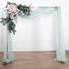 18Ft Wedding Arch Draping Fabric Backdrop Drapery for Parties Ceiling Wedding Arch Reception Drapery Fabric Dcor view 1