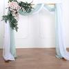 18Ft Wedding Arch Draping Fabric Backdrop Drapery for Parties Ceiling Wedding Arch Reception Drapery Fabric Dcor view 2