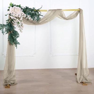18Ft Wedding Arch Draping Fabric Backdrop Drapery for Parties Ceiling Wedding Arch Reception Drapery Fabric Dcor
