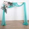 18Ft Wedding Arch Draping Fabric Backdrop Drapery for Parties Ceiling Wedding Arch Reception Drapery Fabric Dcor view 1