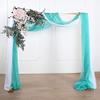 18Ft Wedding Arch Draping Fabric Backdrop Drapery for Parties Ceiling Wedding Arch Reception Drapery Fabric Dcor view 2
