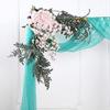 18Ft Wedding Arch Draping Fabric Backdrop Drapery for Parties Ceiling Wedding Arch Reception Drapery Fabric Dcor view 4