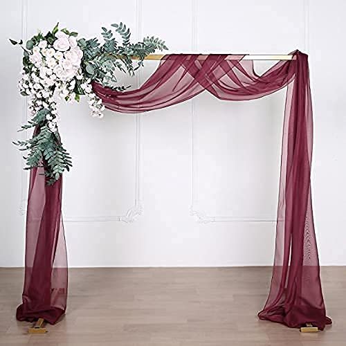 18Ft Wedding Arch Draping Fabric Backdrop Drapery for Parties Ceiling Wedding Arch Reception Drapery Fabric Dcor
