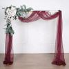 18Ft Wedding Arch Draping Fabric Backdrop Drapery for Parties Ceiling Wedding Arch Reception Drapery Fabric Dcor view 1