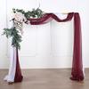 18Ft Wedding Arch Draping Fabric Backdrop Drapery for Parties Ceiling Wedding Arch Reception Drapery Fabric Dcor view 2