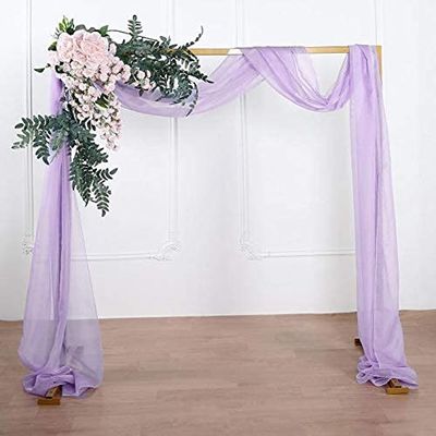 18Ft Wedding Arch Draping Fabric Backdrop Drapery for Parties Ceiling Wedding Arch Reception Drapery Fabric Dcor