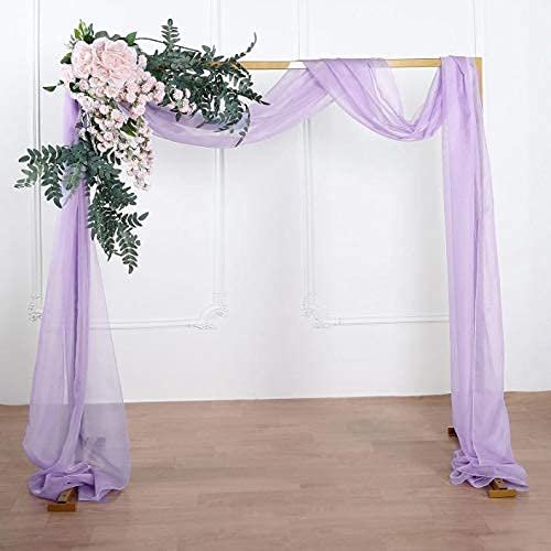 18Ft Wedding Arch Draping Fabric Backdrop Drapery for Parties Ceiling Wedding Arch Reception Drapery Fabric Dcor