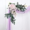 18Ft Wedding Arch Draping Fabric Backdrop Drapery for Parties Ceiling Wedding Arch Reception Drapery Fabric Dcor view 3