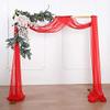 18Ft Wedding Arch Draping Fabric Backdrop Drapery for Parties Ceiling Wedding Arch Reception Drapery Fabric Dcor view 1