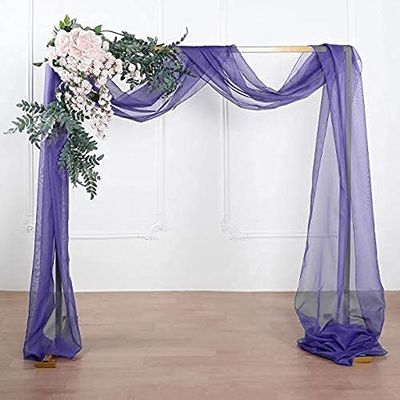 18Ft Wedding Arch Draping Fabric Backdrop Drapery for Parties Ceiling Wedding Arch Reception Drapery Fabric Dcor
