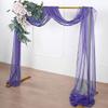 18Ft Wedding Arch Draping Fabric Backdrop Drapery for Parties Ceiling Wedding Arch Reception Drapery Fabric Dcor view 3