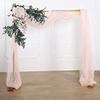 18Ft Wedding Arch Draping Fabric Backdrop Drapery for Parties Ceiling Wedding Arch Reception Drapery Fabric Dcor view 1