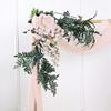 18Ft Wedding Arch Draping Fabric Backdrop Drapery for Parties Ceiling Wedding Arch Reception Drapery Fabric Dcor view 2