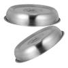 Cabilock Round Steak Cover Basting Cover Searer Splatter Guards for Frying Teppanyaki Grill Food Protective Hood view 1