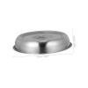Cabilock Round Steak Cover Basting Cover Searer Splatter Guards for Frying Teppanyaki Grill Food Protective Hood view 2