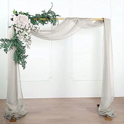 18Ft Wedding Arch Draping Fabric Backdrop Drapery for Parties Ceiling Wedding Arch Reception Drapery Fabric Dcor