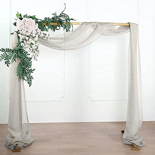 18Ft Wedding Arch Draping Fabric Backdrop Drapery for Parties Ceiling Wedding Arch Reception Drapery Fabric Dcor