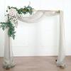 18Ft Wedding Arch Draping Fabric Backdrop Drapery for Parties Ceiling Wedding Arch Reception Drapery Fabric Dcor view 1