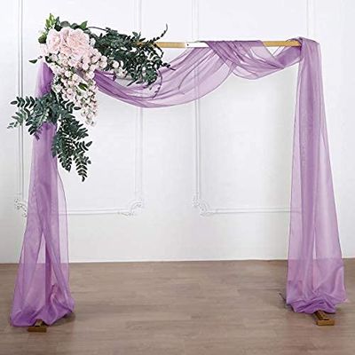 18Ft Wedding Arch Draping Fabric Backdrop Drapery for Parties Ceiling Wedding Arch Reception Drapery Fabric Dcor