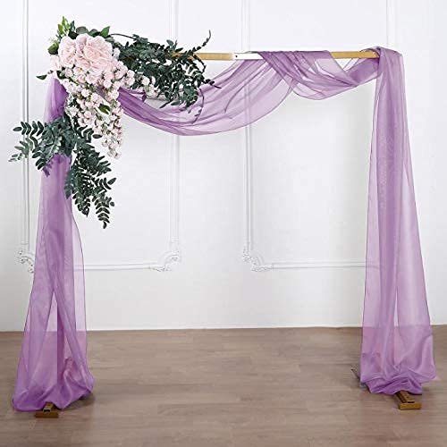 18Ft Wedding Arch Draping Fabric Backdrop Drapery for Parties Ceiling Wedding Arch Reception Drapery Fabric Dcor